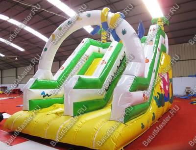 Батут-горка "В гостях у Тигра" 6*4*5.5 м