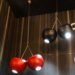 Pendant design lamp  Сherry by Qeeboo (Red)