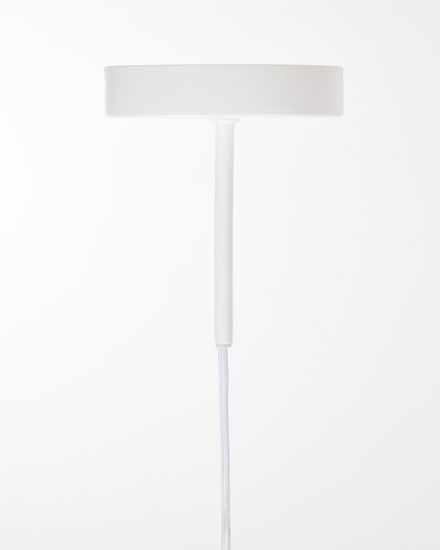 Основание металлического светильника Fluvia белого цвета, 250 см