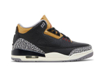 Кроссовки Jordan Air Jordan 3 Retro "Black Gold" (Женская размерная сетка)