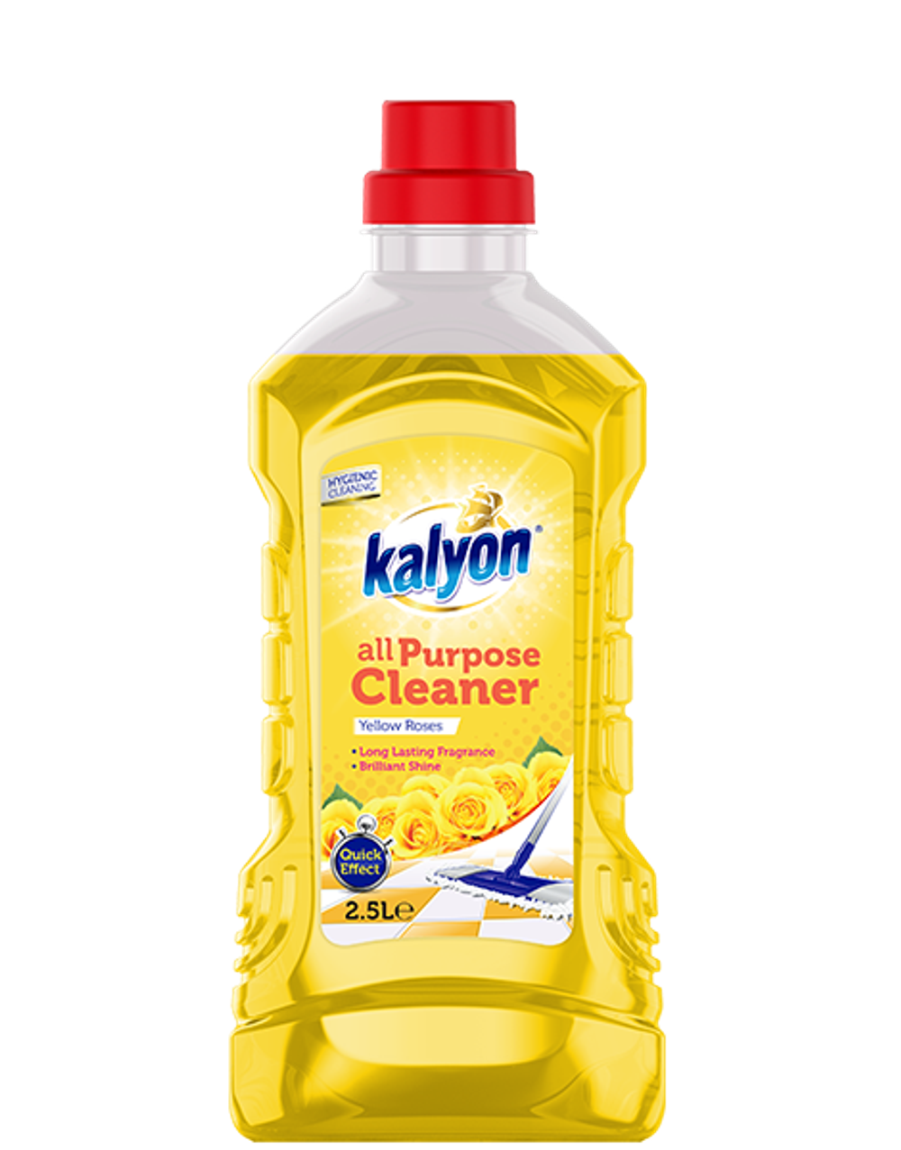 KALYON УНИВЕРСАЛЬНЫЙ ОЧИСТИТЕЛЬ - ЖЕЛТЫЕ ЦВЕТЫ 2500 мл x 6
