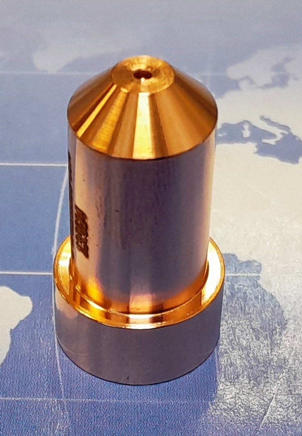 W03X0893-29A Сопло плавающее / Мундштук / Nozzle, Tip - 60A, предназначено для применения в ручных плазменных резаках (плазмотронах) LC-65, в качестве расходной части; Lincoln