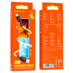 Кабель USB - TypeC BOROFONE BX86 Silicone (белый) 1м