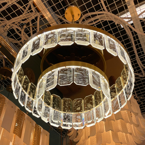 Люстра Cloyd STRAVINSKY-A C2 / Ø58 см - латунь (арт.10749)