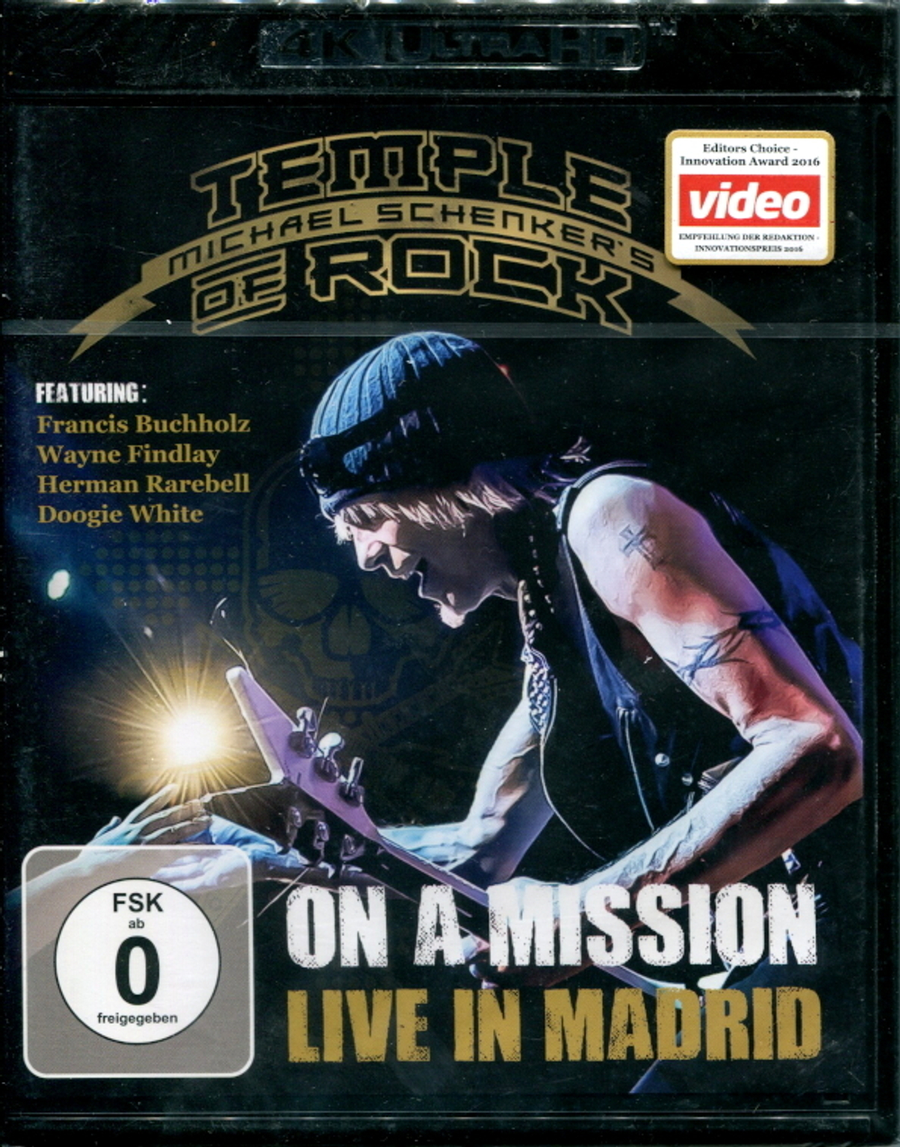 Музыкальное видео On A Mission - Live In Madrid — Michael Schenker's Temple  Of Rock купить в интернет-магазине Collectomania.ru