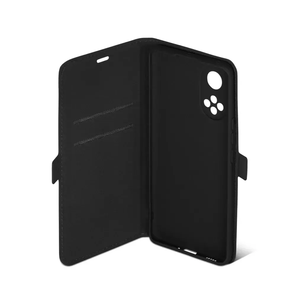 Чехол с флипом для Honor 50 black DF