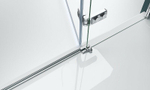 Душевая дверь BelBagno Kraft 80 KRAFT-B-12-60/20-C-Cr-L профиль Хром стекло прозрачное