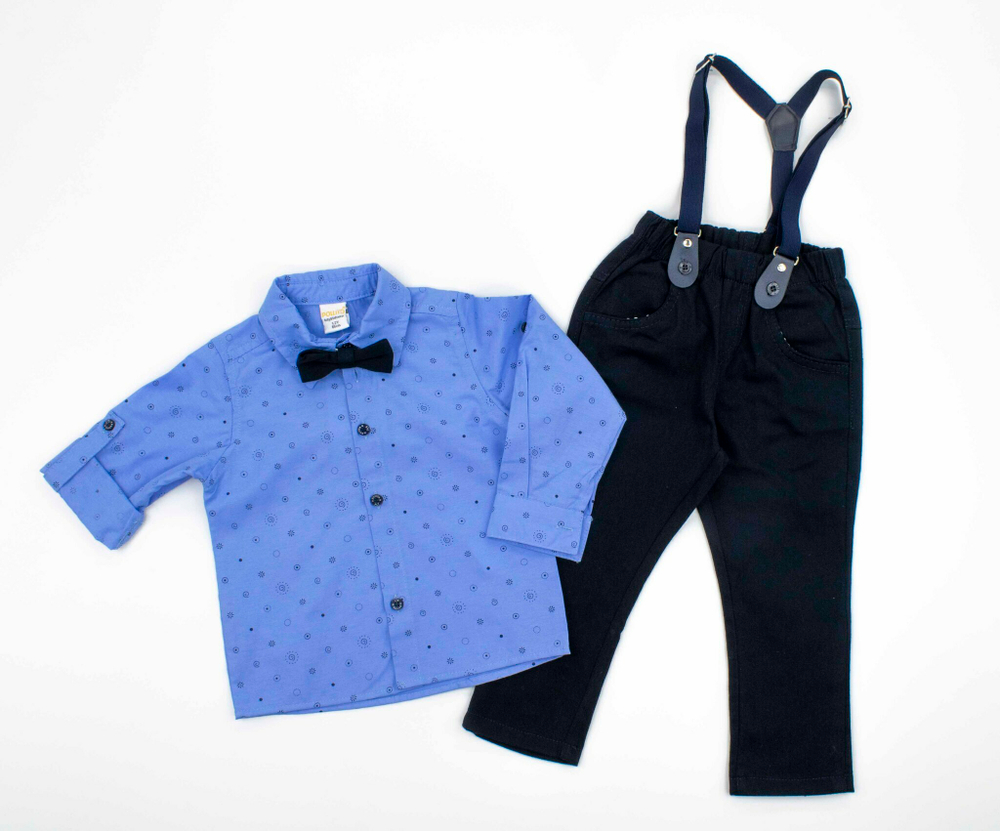 костюм бабочка брюки подтяжки 4856