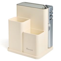 НАБОР AGNESS ИЗ 11ПР: 5 НОЖЕЙ,ПОЛОВНИК,ЛОПАТКА,ШУМОВКА,ПОДСТАВКА,НОЖЕТОЧКА,НОЖНИЦЫ, ЦВЕТ:БЕЛЫЙ/СЕРЫЙ