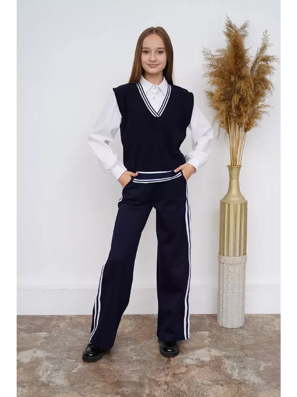 Жилетка школьная для девочки