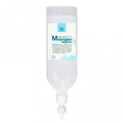 Миродез Мусс кожный антисептик 1 л диспенсопак