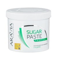 Сахарная паста для депиляции Тропическая средней консистенции Aravia Professional 750г
