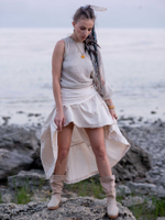 Юбка-трансформер Chintamani из необработанного хлопка