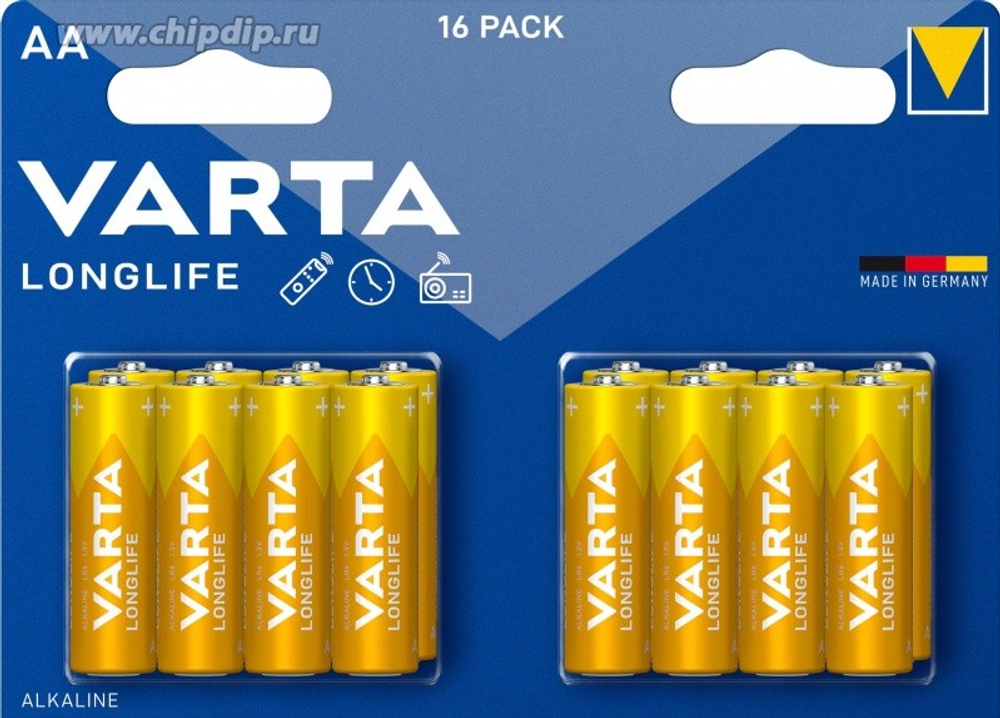 VARTA Longlife LR06/AA BL16 4106101716