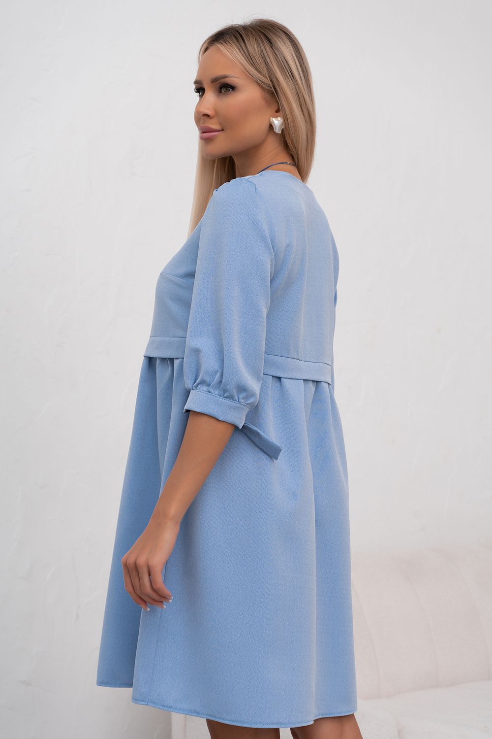 Платье Марин (светло-голубой) Р11-1028/4 Nikol