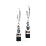 Серьги Coeur de Lion Black-Silver 3021/21-1317