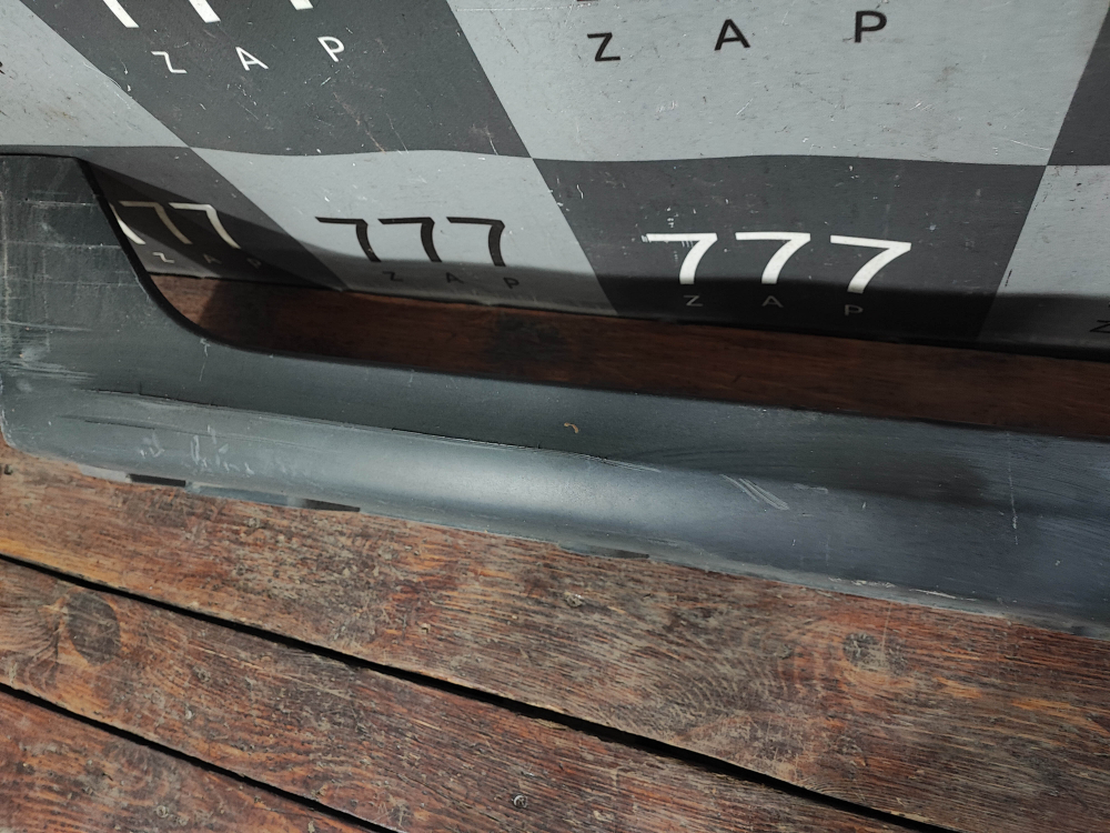 Накладка порога правого Kia Rio 4 X-Line 17-нв Б/У Оригинал 87752H0500