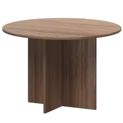 Стол для переговоров А-029 Темный шимо 1200x1200x760 Арго