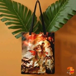 Сумка шоппер с принтом Honkai Star Rail