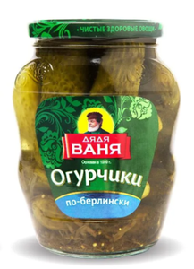 ОГУРЦЫ ДЯДЯ ВАНЯ ПО БЕРЛИНСКИ 720МЛ