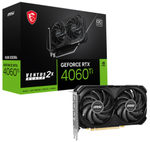 Видеокарта MSI GeForce RTX 4060 Ti VENTUS 2X BLACK (RTX 4060 Ti VENTUS 2X BLACK 8G OC)