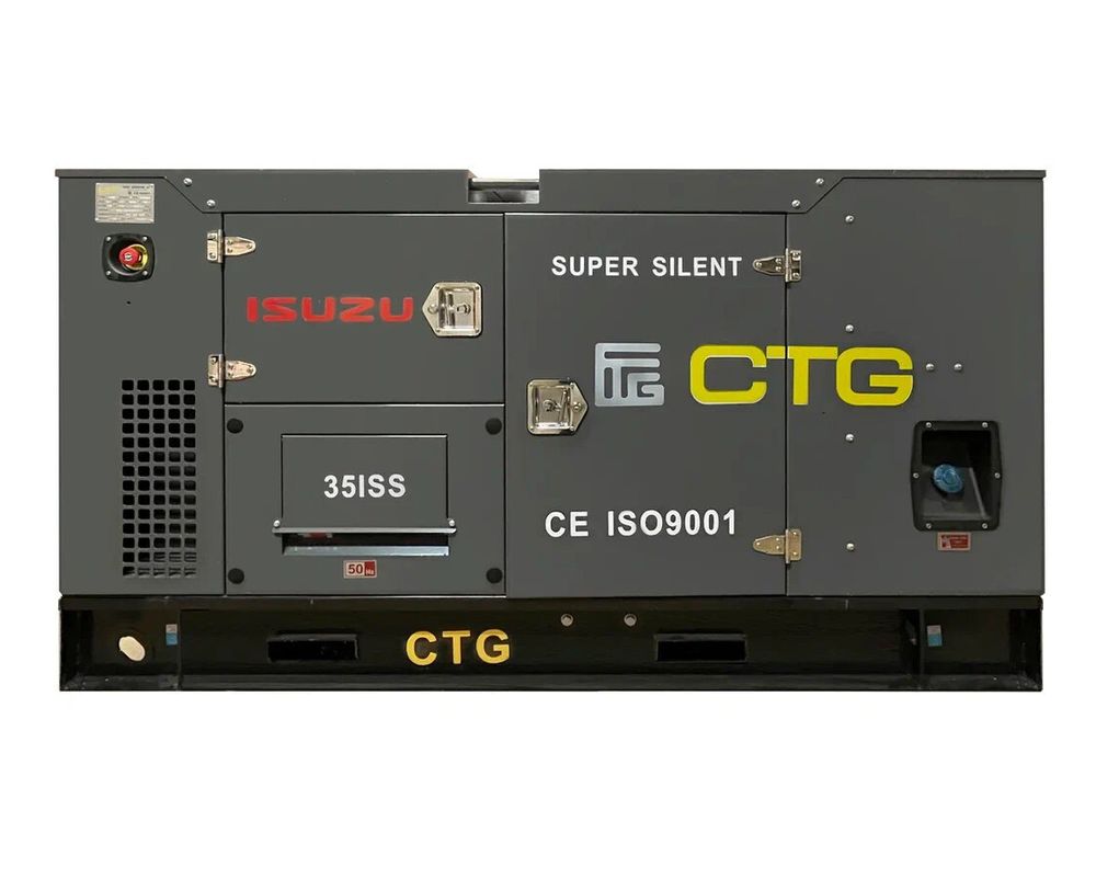 Дизельный генератор CTG 35IS  - [ДГУ 25 кВт / 380V / ISUZU JE493ZDB-04]