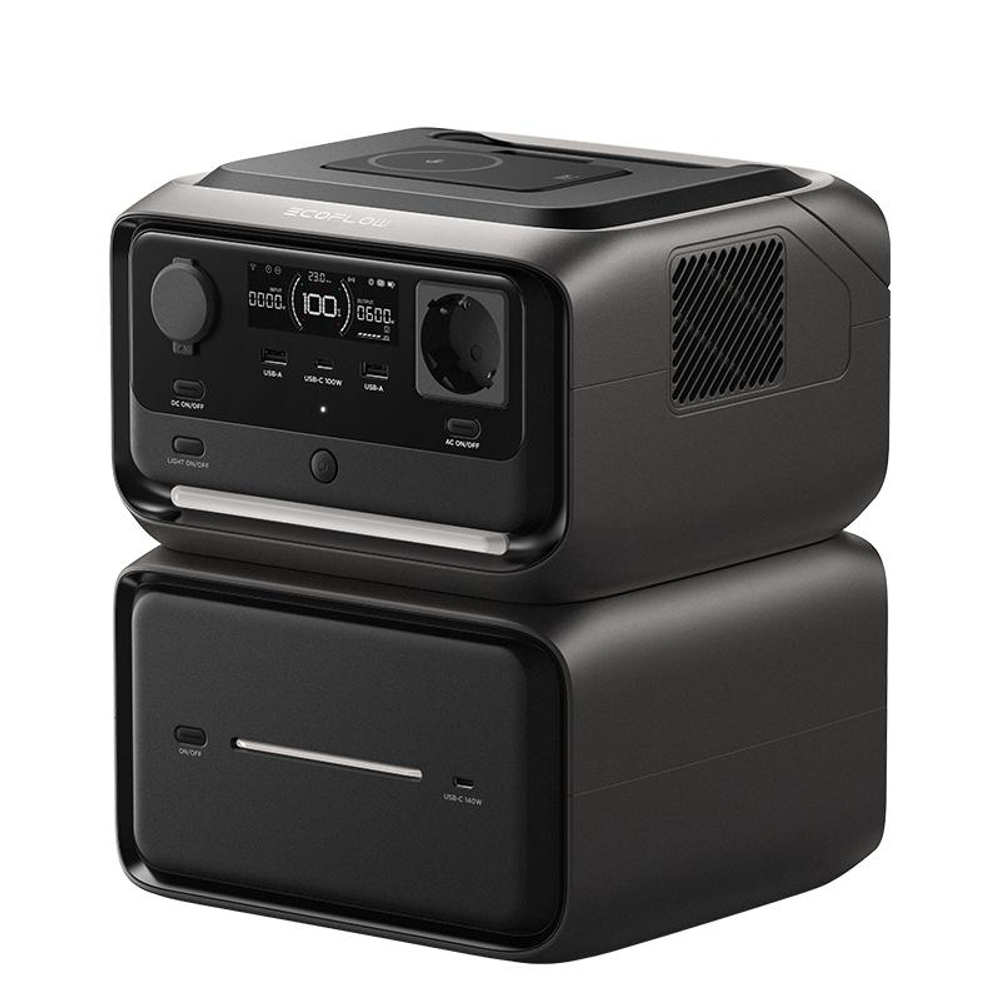 Портативная зарядная станция EcoFlow RIVER 3 Max Plus Wireless (858 Втч)