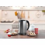 Чайник GORENJE K15DWS, 1,5 л, 2200 Вт, закрытый нагревательный элемент, металл, 740214