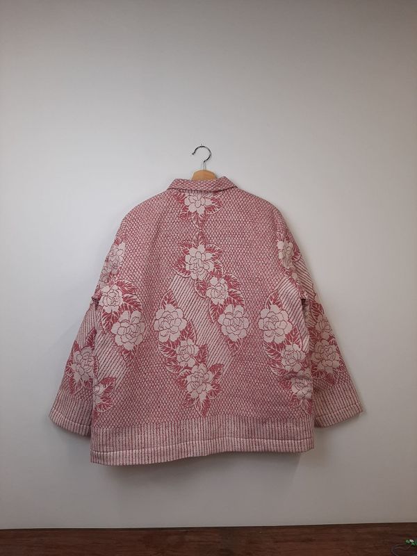 Куртка с Двумя Расшитыми Карманами / Foxberry Jacket бордовая - фото 8