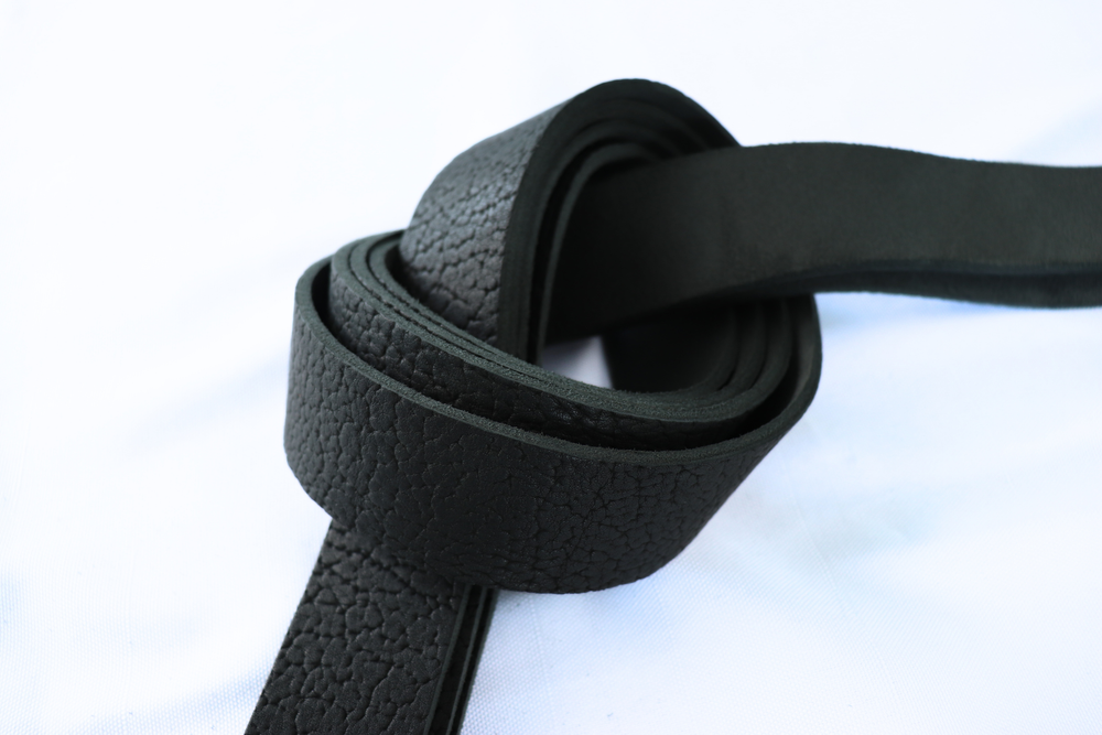 Ременная заготовка черная с разбивкой