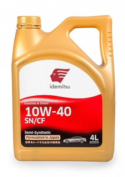 IDEMITSU FULLY-SYNTHETIC SN GF-5 10W40 Масло моторное синтетическое 4L