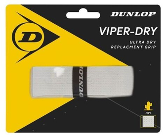Теннисные намотки Dunlop Viper-Dry 1P- white