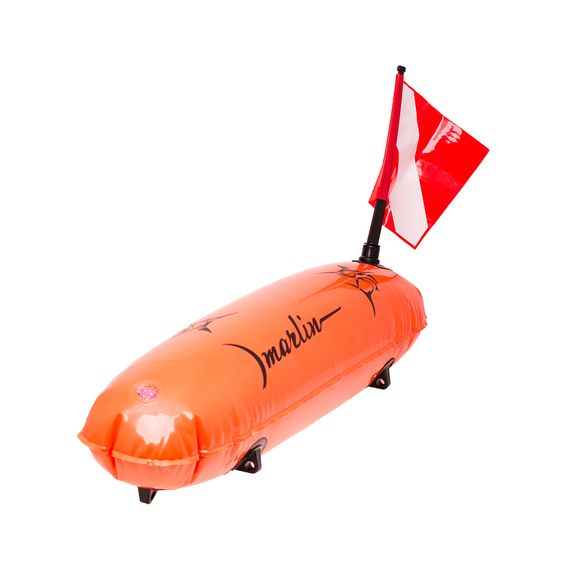 Буй Marlin Torpedo PVC orange