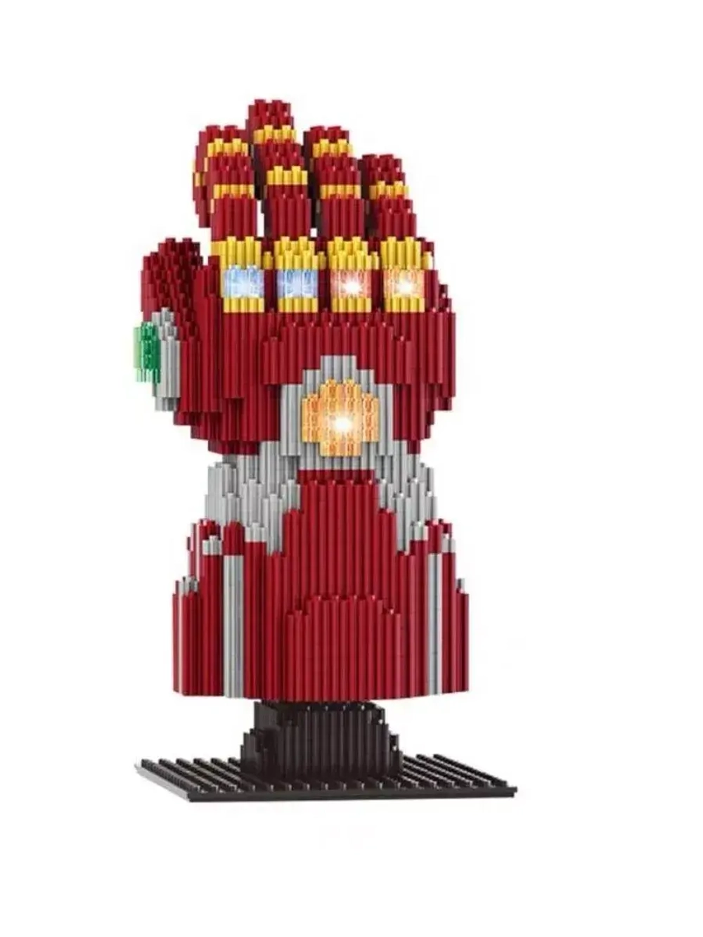 Конструктор мини блоки Перчатка железного человека 948 дет