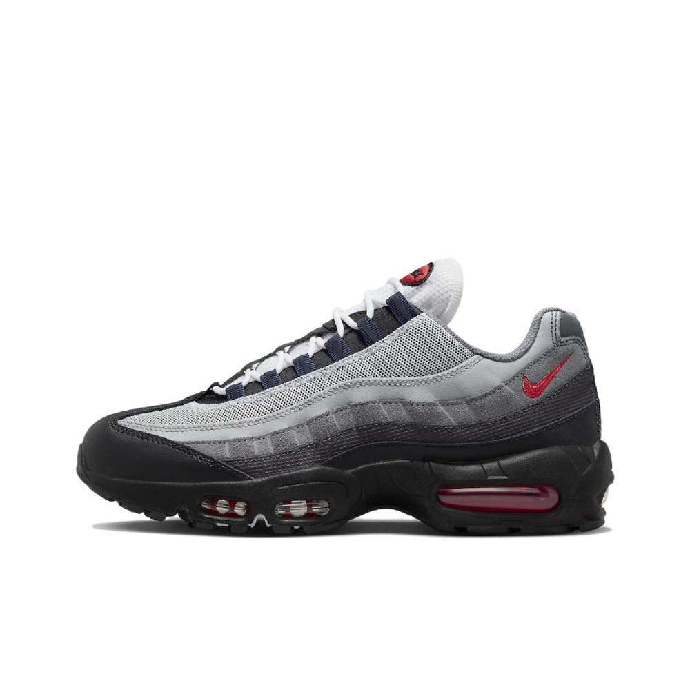 Мужские кроссовки Nike Air Max 95 'Smoke Grey Track Red' DM0011‑007
