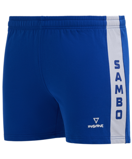 Шорты для самбо START, хлопок, синий, детский
