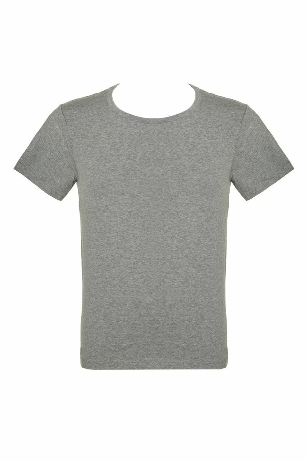 Мужская хлопковая футболка (Размер: M) (Цвет: грязно-синий)