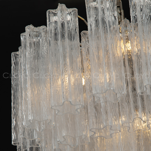 Люстра Cloyd ANNO-D C7 / Ø58 см - хром - прозрачн.стекло (арт.11650)