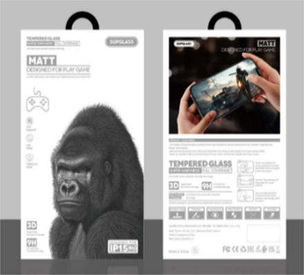 Стекло (Матовое) SupGlass SG-13 Full Coverage Matt Gaming Glass IP 17 Pro (6.3)