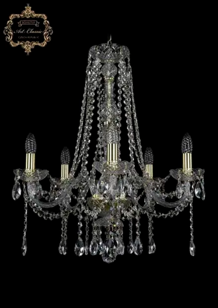 Подвесная люстра Art Classic 11.12.5.195.h-63.Gd.Sp