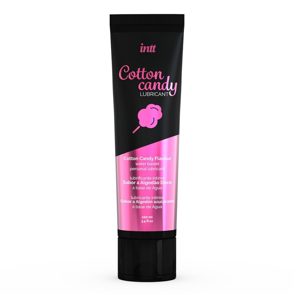 Ароматизированный интимный гель на водной основе Intt Cotton Candy, 100 мл