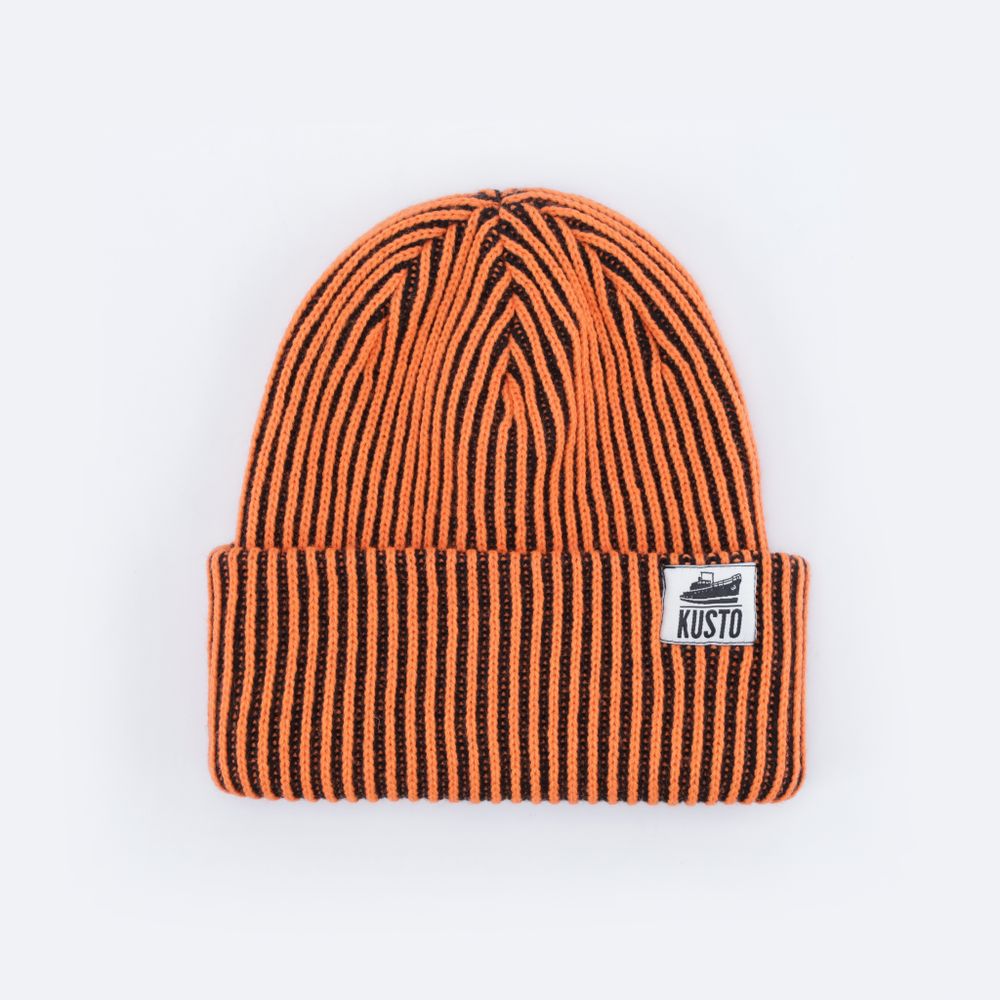 Шапка Kusto Stripes (orange)