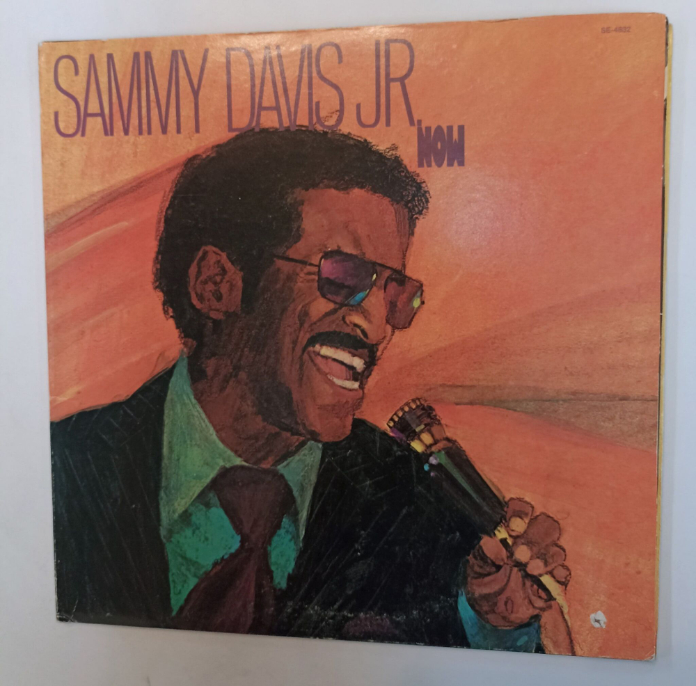 Винтажная виниловая пластинка LP Sammy Davis Jr. Now (USA 1972)