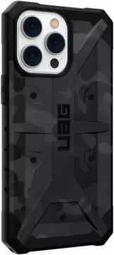 Чехол с поддержкой MAGSAFE Uag Pathfinder SE для iPhone 15 Pro 6.1", цвет темный камуфляж (Midnight Camo)