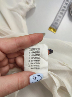 Рубашка H&M с коротким рукавом 42 размер