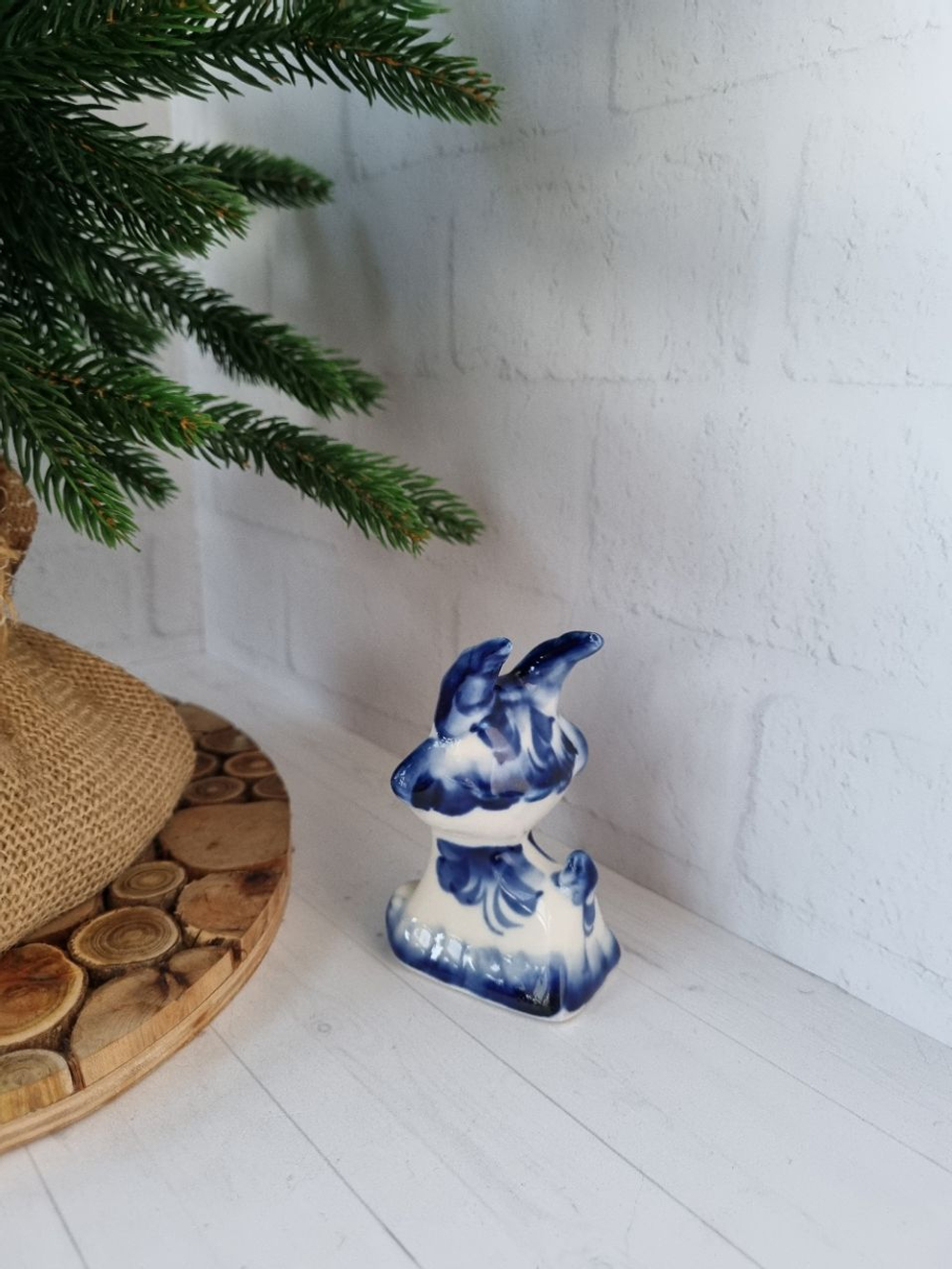 Козлик фигурка гжель