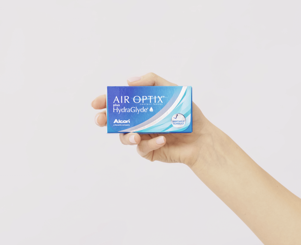 Контактные линзы Air Optix plus HydraGlyde купить в интернет магазине Линзынадом24.рф
