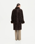 Шуба из меха норки