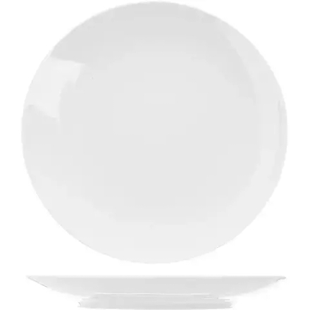 Тарелка мелкая «Универсал» фарфор D=20,H=2см белый арт. 03011431