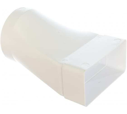 Соединитель эксцентриковый плоского воздуховода с круглым 60х120 D100 ERA